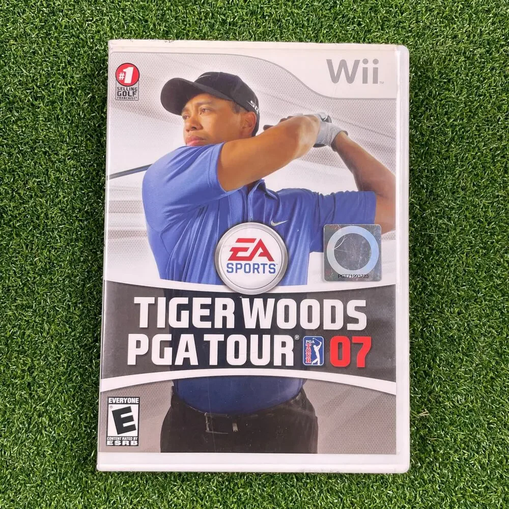 Tiger Woods PGA Tour 07 (Nintendo Wii, 2007) Complete CIB